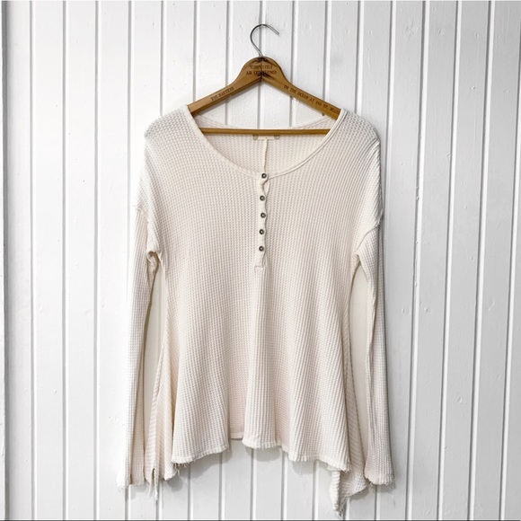 Altar'd State Tops - Altard State Cream Thermal Tunic Top